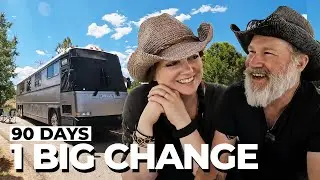 this CHANGED our lives | 90 Days of Buslife Travels & Manifestation