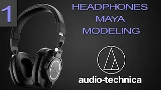 Headphone 3D Modeling | Part 1/2 | Audio Technica ATH-M50X