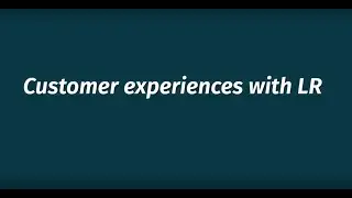 100G LR: Customer experiences with LR