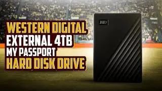 Western Digital External 4Tb My Passport Hard Disk Drive