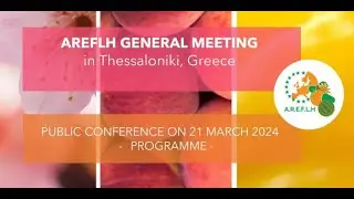 [EN] AREFLH Public conference on the challenges and perspectives for agriculture in Europe