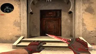CS:GO SKELETON KNIFE SLAUGHTER FN +SPECIALIST GLOVES CRIMSON WEB FN | SKIN SHOWCASE
