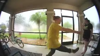 Ring rain footage