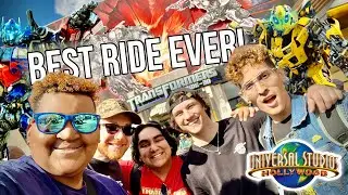 TRANSFORMERS SUPER-FANS hit UNIVERSAL STUDIOS HOLLYWOOD!!! | Childhood Dream FULFILLED!