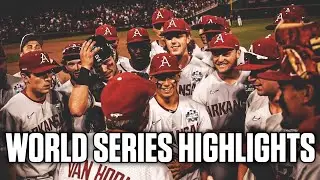 Arkansas 2022 College Baseball World Series Highlights