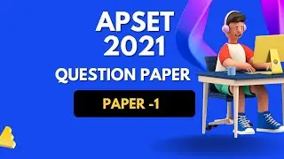 APSET paper-1 2021 with answers 