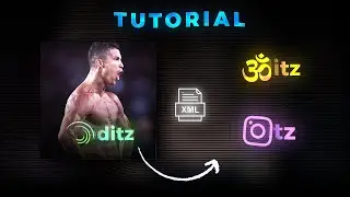 Outro logo watermark animation Tutorial in Alight motion +preset Xml | 
