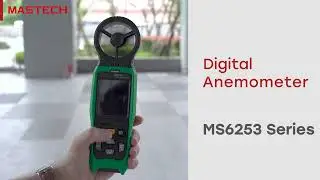 New MASTECH MS6253 Series Digital Anemometer