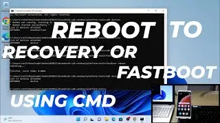 Fast Way To Reboot Your Android Device || Recovery Or Bootloader With CMD