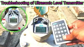 Troubleshooting of Ultrasonic Level Transmitter | How to Master Reset Ultrasonic Level Transmitter?