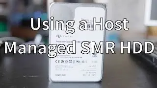 Using a Host Managed SMR HDD. Compatibility and Performance