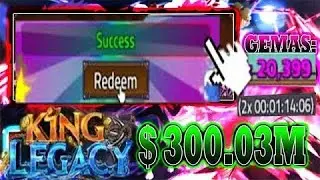 CORRE SAIU!! 2 NOVOS CÓDIGOS 2025 + TODOS OS CÓDIGOS DO KING LEGACY (UPDATE 7)- ROBLOX