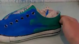 diy shoes (tutorial su come ricolorare le scarpe)