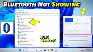 Bluetooth On Off Button Is Missing Windows 11 & 10 | Bluetooth not working PC and Laptop Windows 11