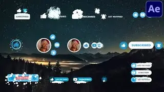 FREE Top Snow Subscriber Pack #5 | Green Screen Animated Subscribe / Like / Notification Buttons