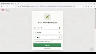 Installation & Configuration Oracle APEX 21.1