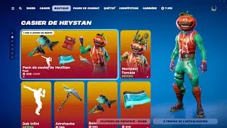 SEULEMENT 300 V-BUCKS CE NOUVEAU PACK DE CASIER (😏) *NEW* BOUTIQUE FORTNITE DU 12 SEPTEMBRE 2024