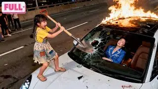 Tak Ada Yang Berani Dekati Mobil Hancur!Hanya Anak Yatim Selamatkan Sopir dgn Sekop!Ternyata Dia CEO