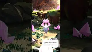 DIANCIE POKEMON GO!! #pokemongo #pokemon #pokémon #shorts