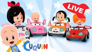 🔴 DIRECTO 🔴 Canciones infantiles de Cleo y Cuquín - Música para niños sin parar