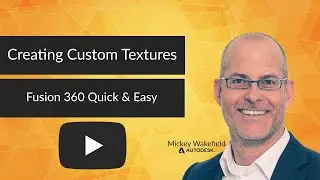 Creating custom Textures in Fusion 360