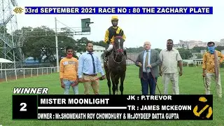 Mister Moonlight  With P Trevor Up Wins The Zachary Plate 2021 at The Madras Race Club