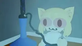 Неко Арк готовит пирожки с картошкой ( neco arc ai )