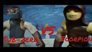 Sub-zero vs Scorpion MKII (clay animation)1/8