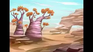 Sumeru Desert - Art Timelapse