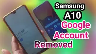 Samsung A10 Frp Google bypass 8.0 7.0 with out pc new method