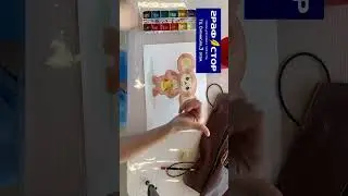 #Чебурашка акварелью #творчество #art #tutorial #онлайнурок #арт #живопись #чебурашки #drawing