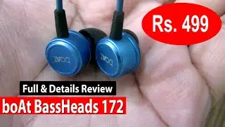 boAt BassHeads 172 Wired Earphone with Mic Full Review | Best Budget Earphone with Mic under Rs.500