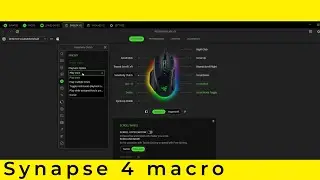 How to create a macro in Razer Synapse 4 and assign it to your mouse or keyboard