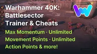 Warhammer 40,000: Battlesector Trainer & Cheats (Unlimited Action Points, Max Momentum & More)