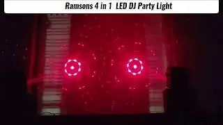 4 in 1 LED DJ Party Light I Ramsons Lighting I