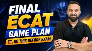 ECAT 2026 | Best ECAT Preparation Tips for final days before the exam. | ECAT Paper Guide