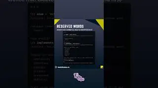 Javascript, Reserved Words 