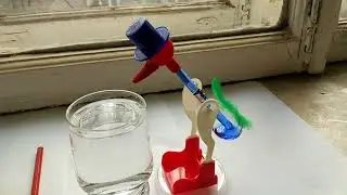 Генератор БТГ Игрушка Страус пьёт воду. Генератор свободной энергии