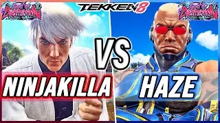 T8 🔥 Ninjakilla (Law) vs Haze (Raven) 🔥 Tekken 8