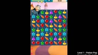 Potion Pop Level 1 - Gameplay Help Guide - iOS/Android