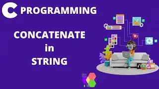 C program to concatenate two strings.