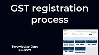 gst registration I new gst registration full process I GST