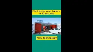 Electric car Hongqi E-QM5 battery swap in 20S