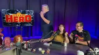 Kris Carr and Taylor Gonzales casually defile my HOT TOYS while promoting today’s THE WEEKLY HERO