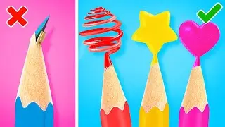 TESTING VIRAL SCHOOL HACKS || Cool Crafty Hacks for Students and Best DIY Ideas by 123 GO! Series