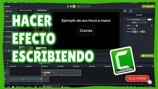 Efecto Escribiendo en Camtasia 9 - Animación de texto mecanografía Camtasia 9