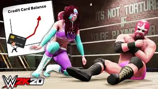 WWE 2K20 My Career Mode - What Happens When You Spend All of Your Dads Money on Wrestling School?