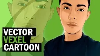 Vector Art Vexel Art Tutorial Photoshop CS6-CCTimelapse