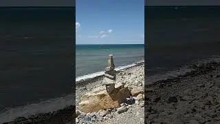 Анапа. Высокий берег. Пляж. Чёрное море. Отдых. Краснодарский край. 20 августа 2024 г.