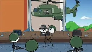 Henry Stickmin CtM | Mounted Gun